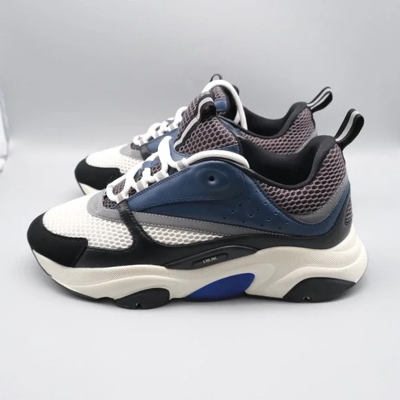 Dior B22 Sneakers Mens Size 44 Blue White Black 3SN231YUL-H569 - Picture 12 of 12
